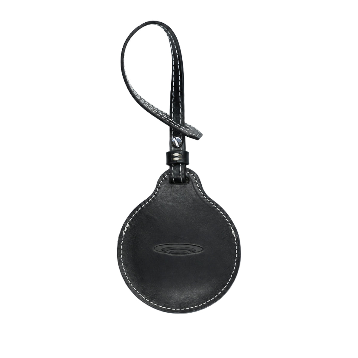 RIVER Round Handcrafted Leather Case for SPHERE 01 — Black